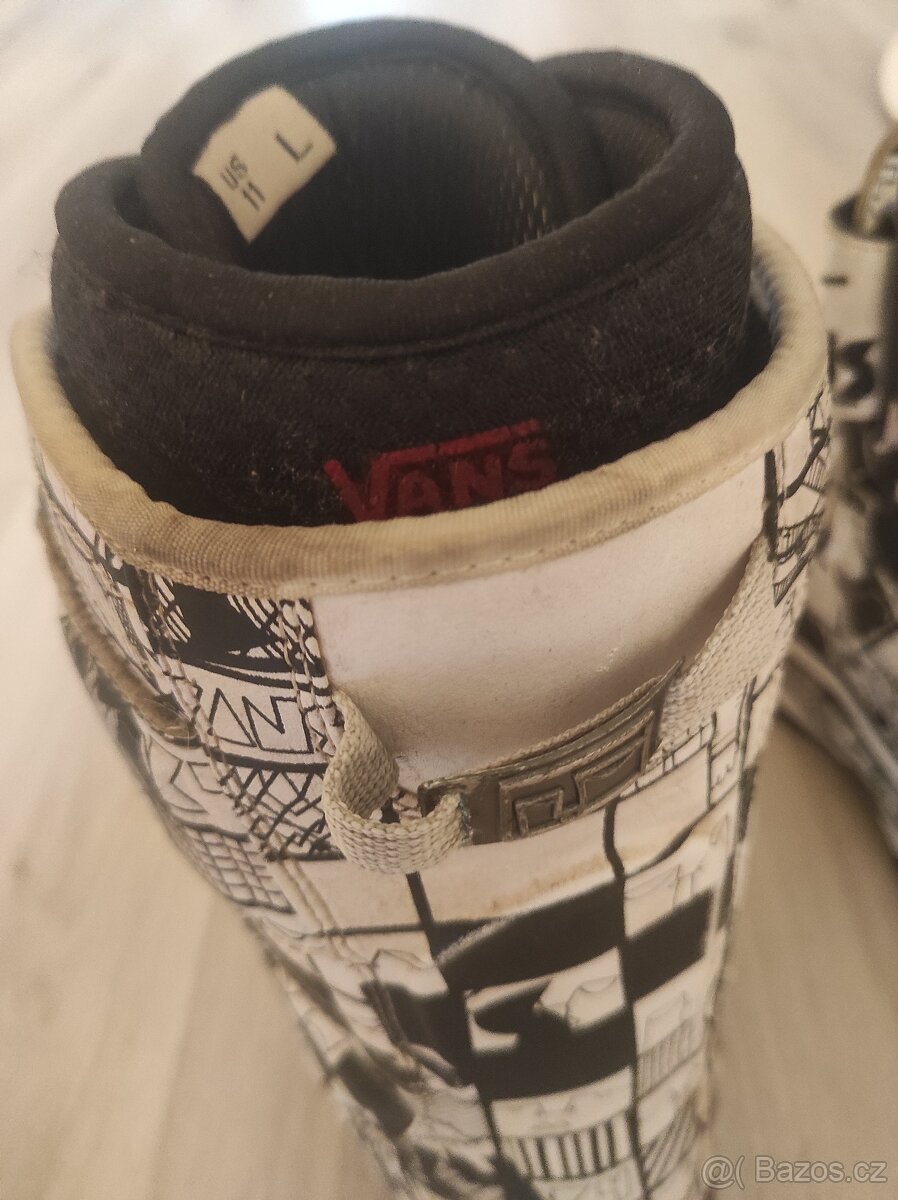 Snowboard set s vázáním a boty Vans - 7