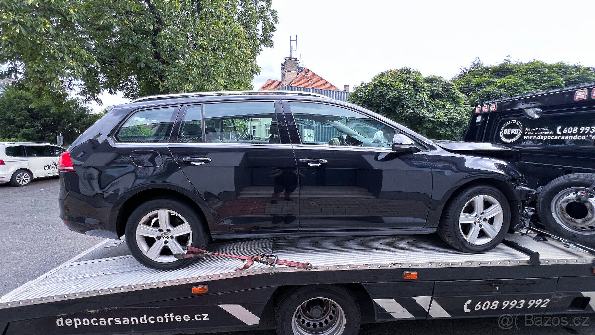 Vůz na náhradní díly VW Golf 7 kombi 2016 CRLB PGS LC9X - 7