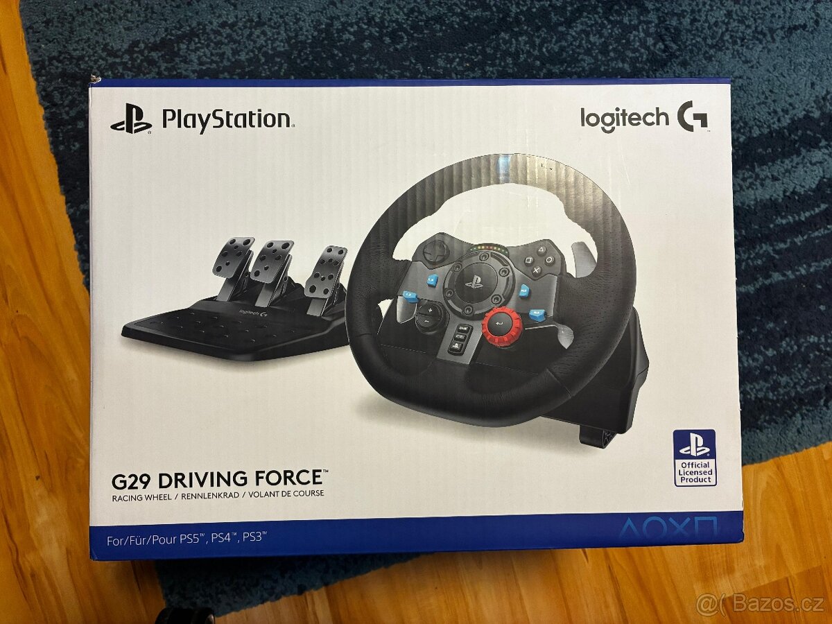 Herní volant Logitech G29 + řadící páka - 7