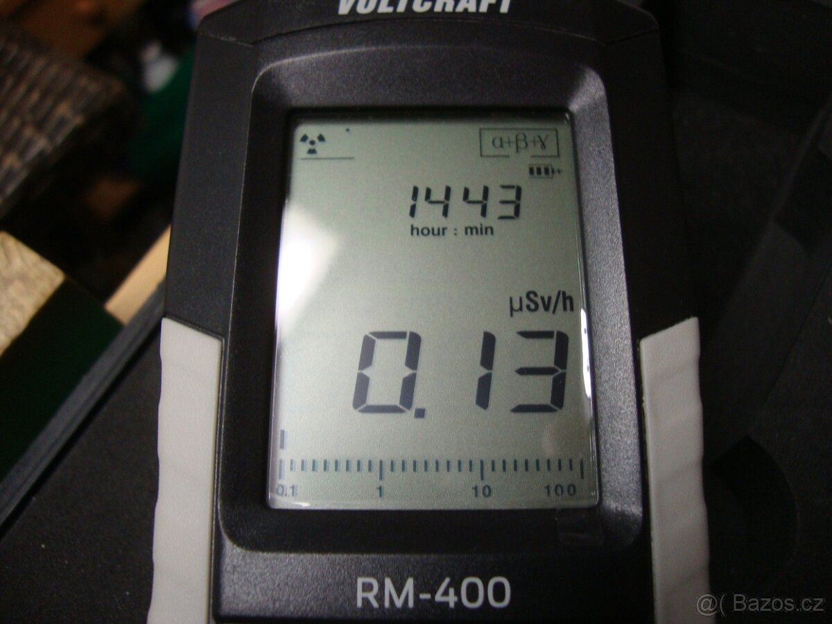 VOLTCRAFT RM-400 GEIGERŮV ČÍTAČ PRO KONTROLU RADIOAKTIVITY - 7