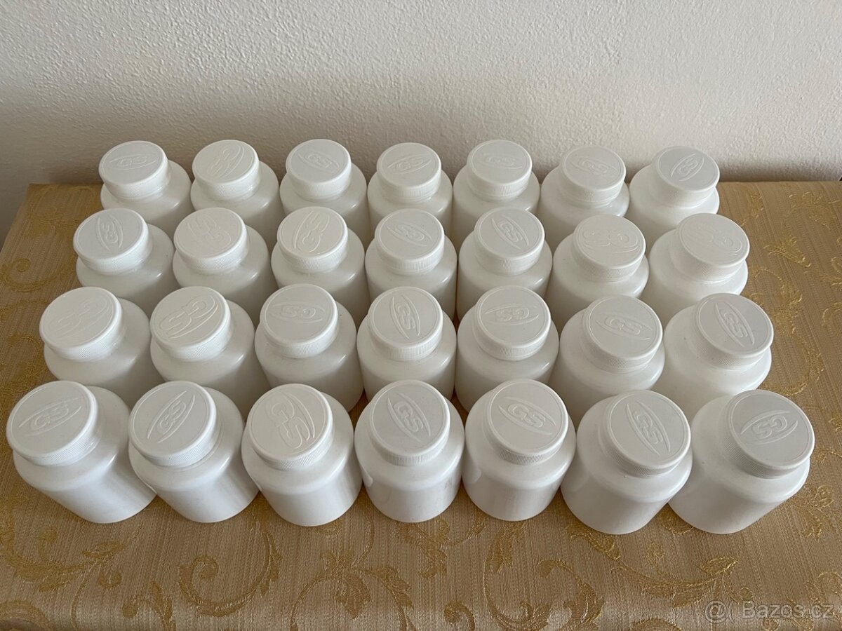 Bílé plastové dózy - 7