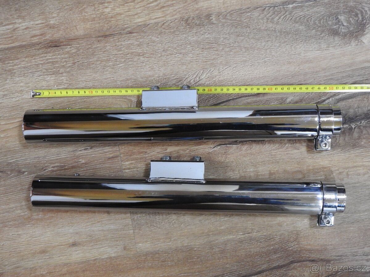 Laděné výfuky chopper,cruiser - 7