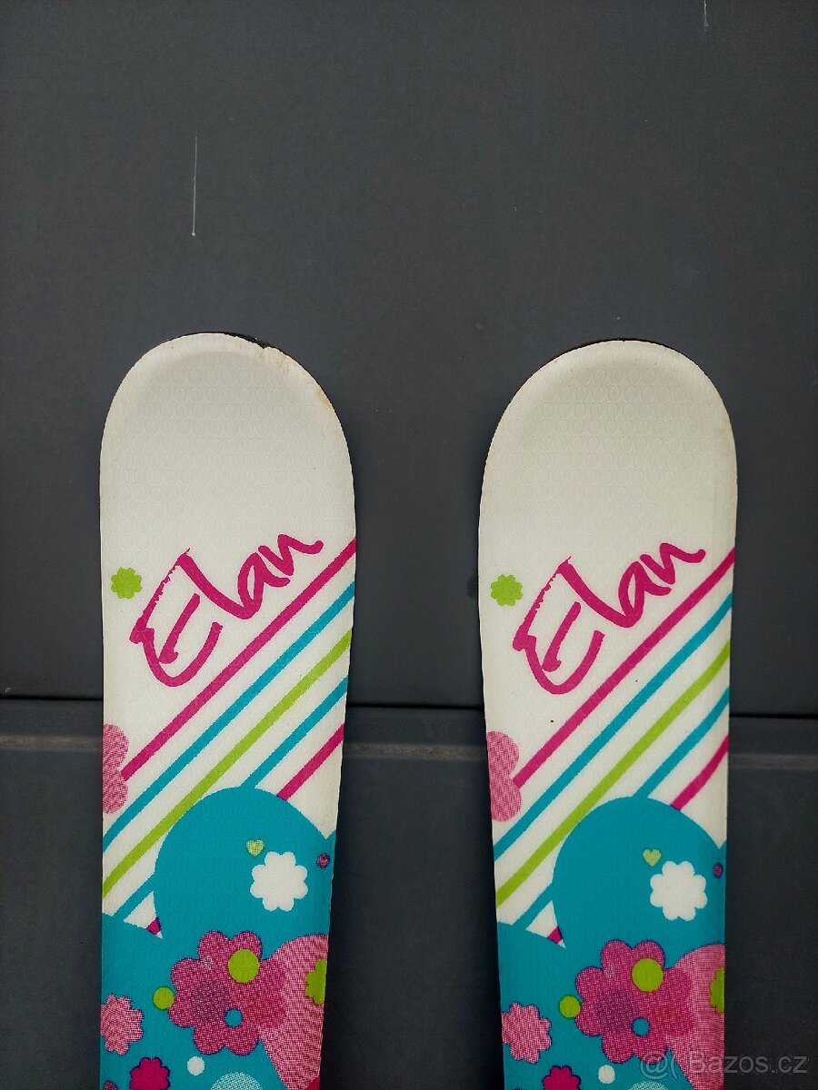 Dívčí lyže ELAN LIL MAGIC, 120 cm + lyžáky NORDICA - 7