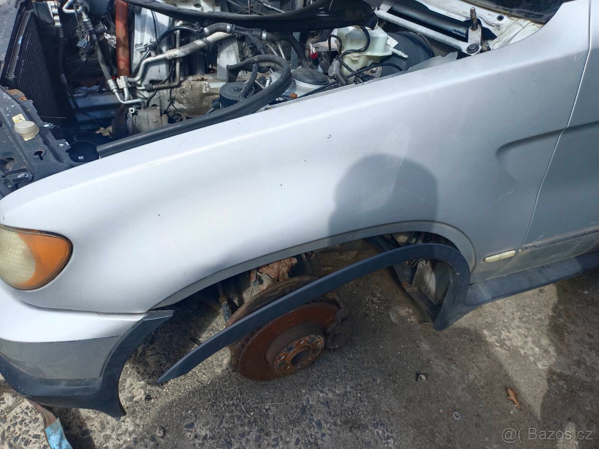 BMW x5 e53 4.4i M62 kompletní na náhradní díly NAVI - 7