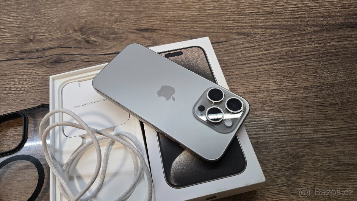 Apple iPhone 15 Pro 128Gb Přírodní Titan, hezký stav - 7