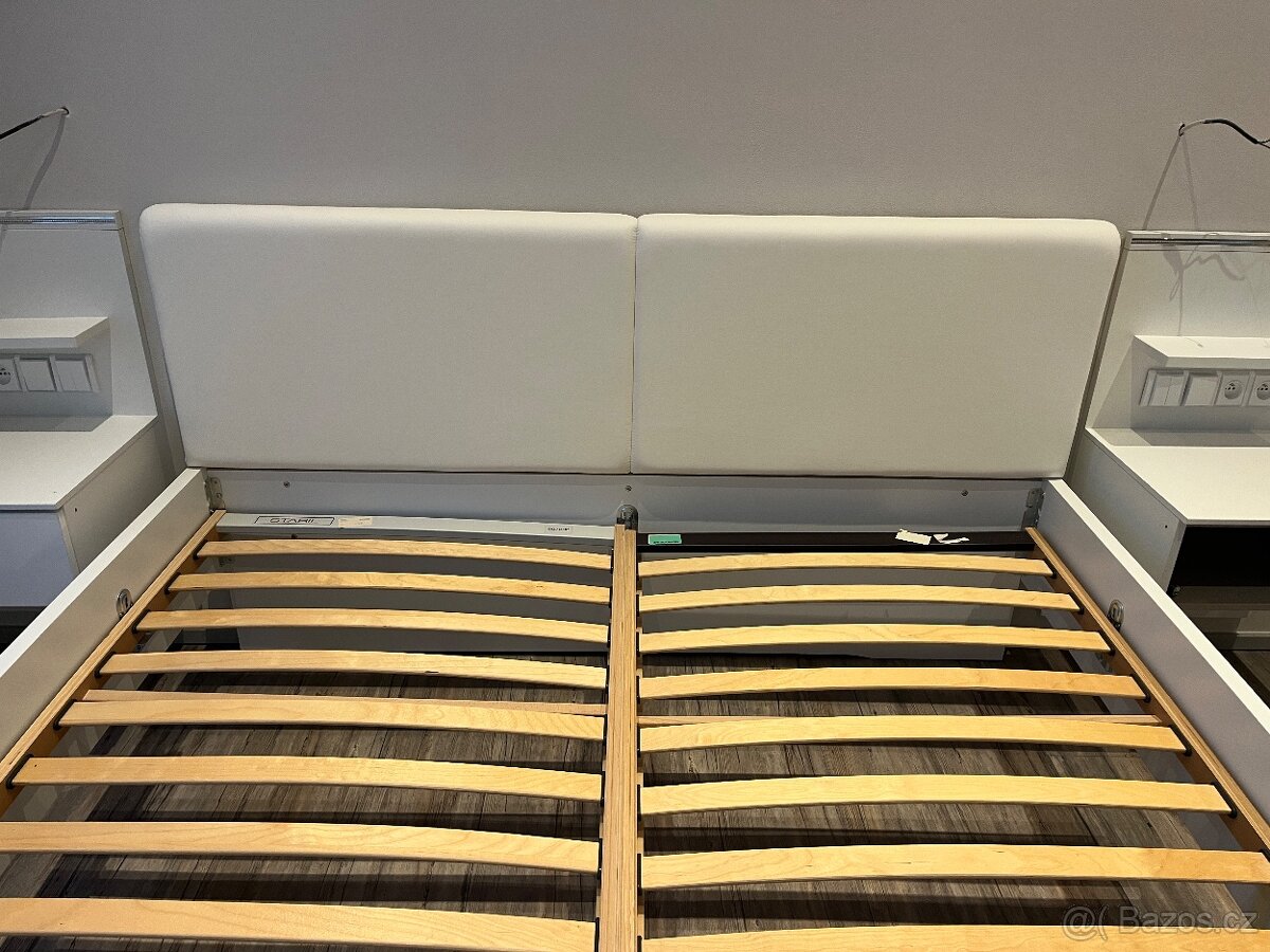 Postel 180cm + 2 noční stolky - 7