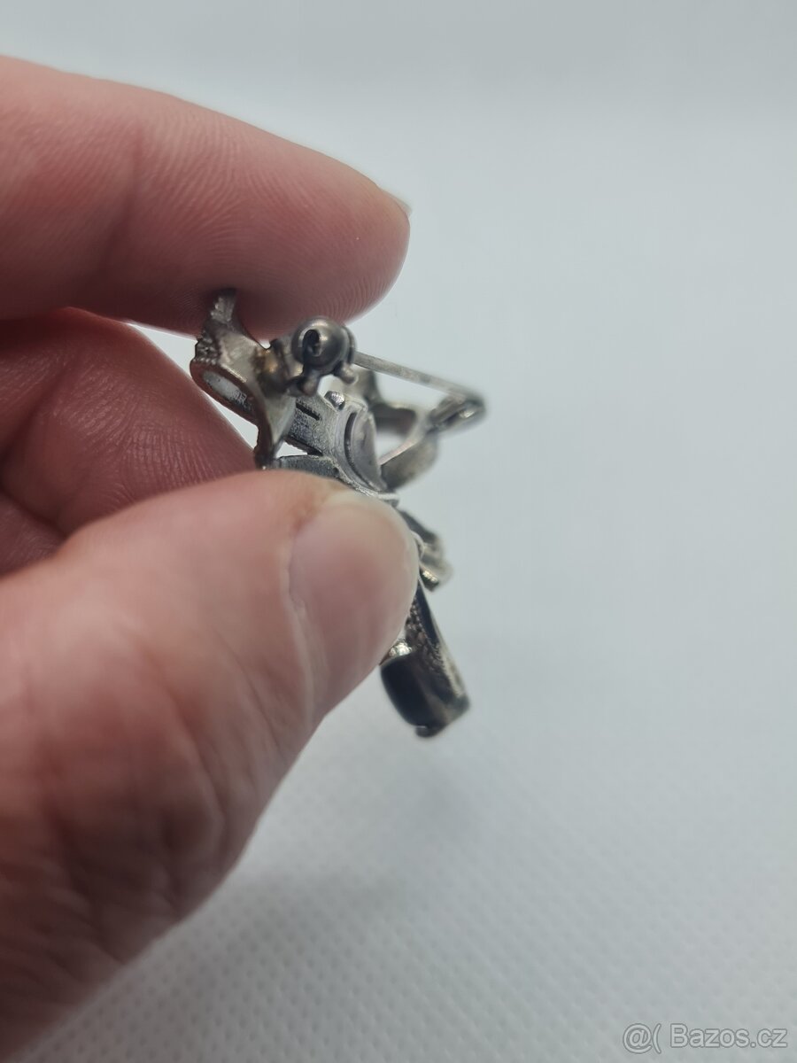 starožitná brož Art Deco - 7