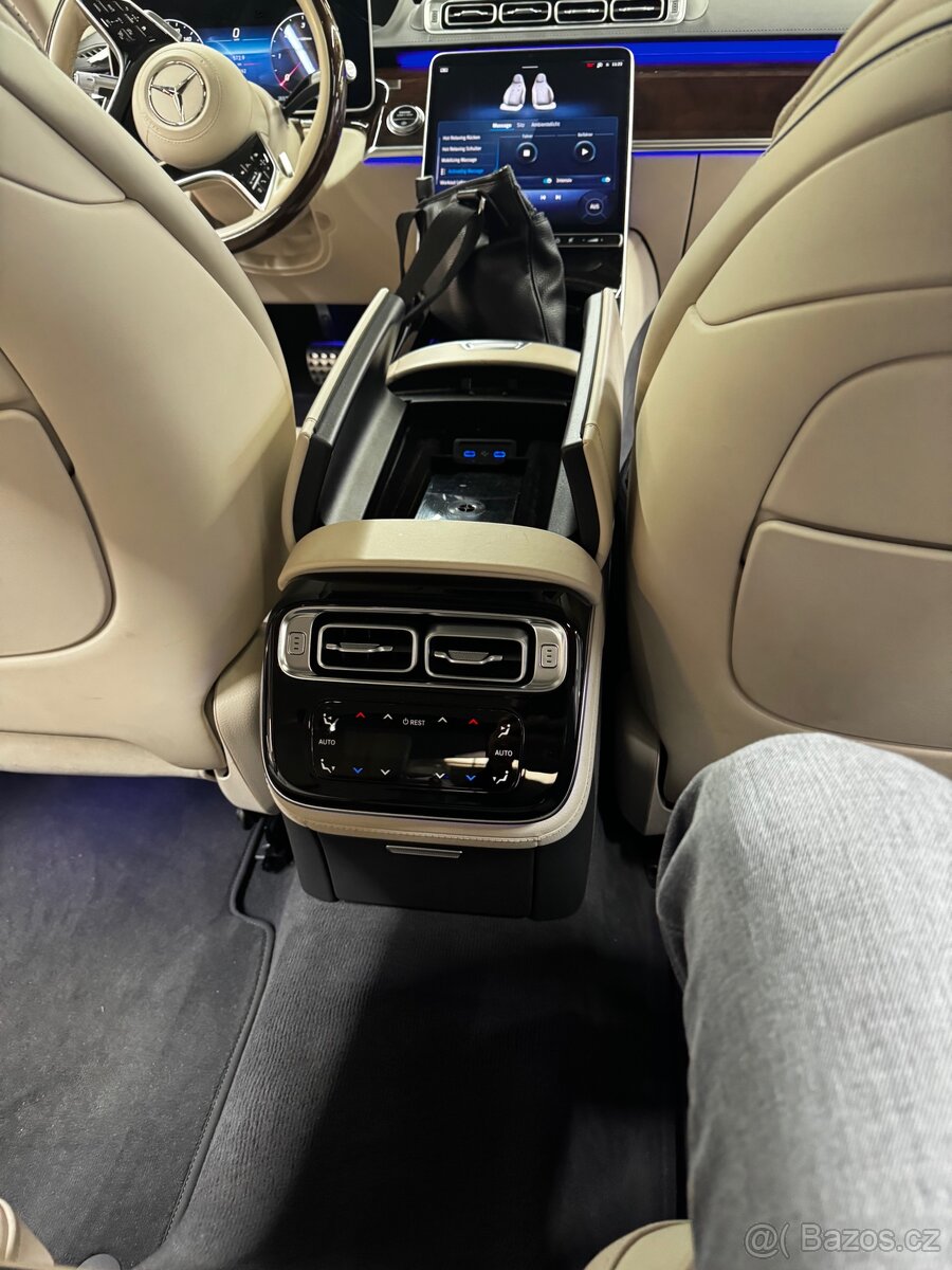 Mercedes S 450d long, 4 matic, natáčecí zadní náprava - 7