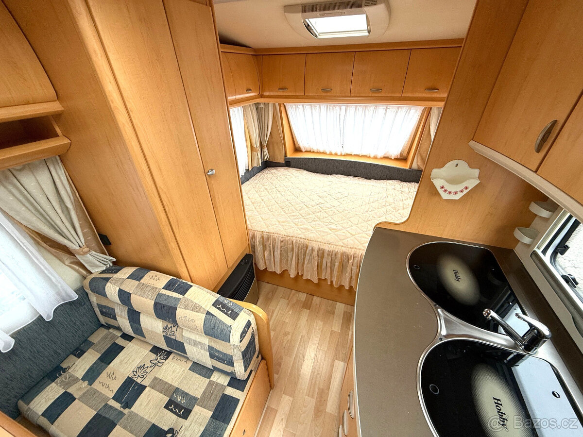 Hobby DeLuxe 400 SF, MOVER, PŘEDSTAN, NOSIČ KOL - 7