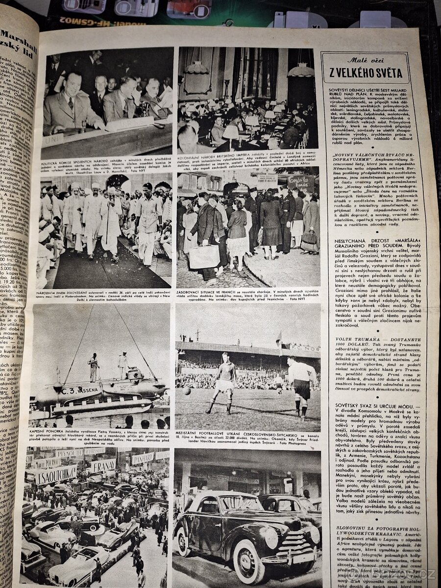Staré vázané časopisy Svět v obrazech - 7