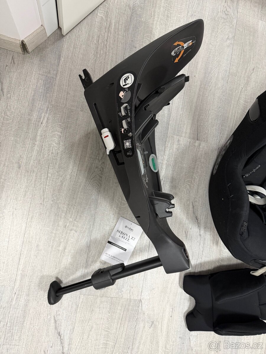 Cybex Sirona Z2 i-Size 2023 + základna BASE T Black + letní - 7