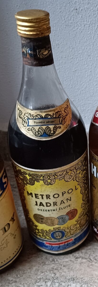 Retro, archivní nebo investiční alkohol 35-40 let originál . - 7