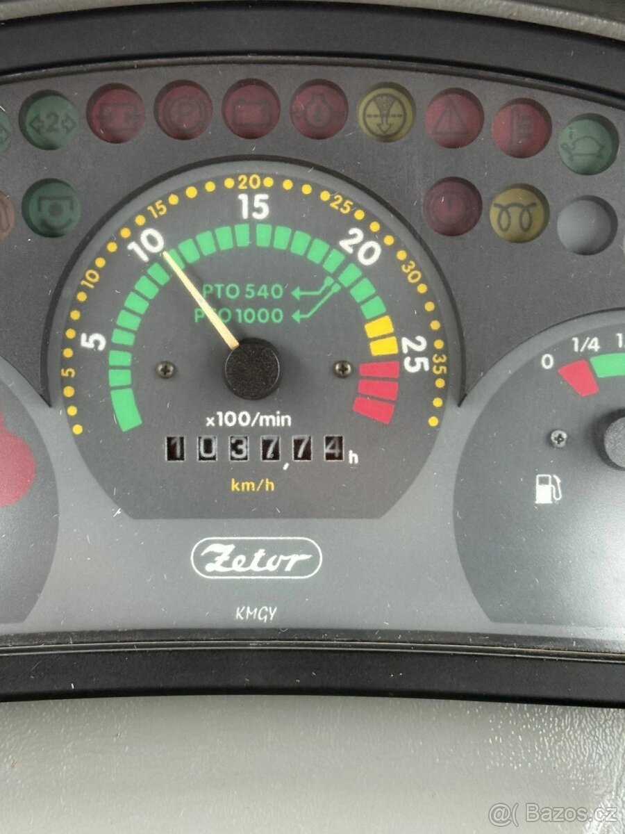 Zetor 4320 s čelním nakladačem s SPZ. 1040Mth - 7