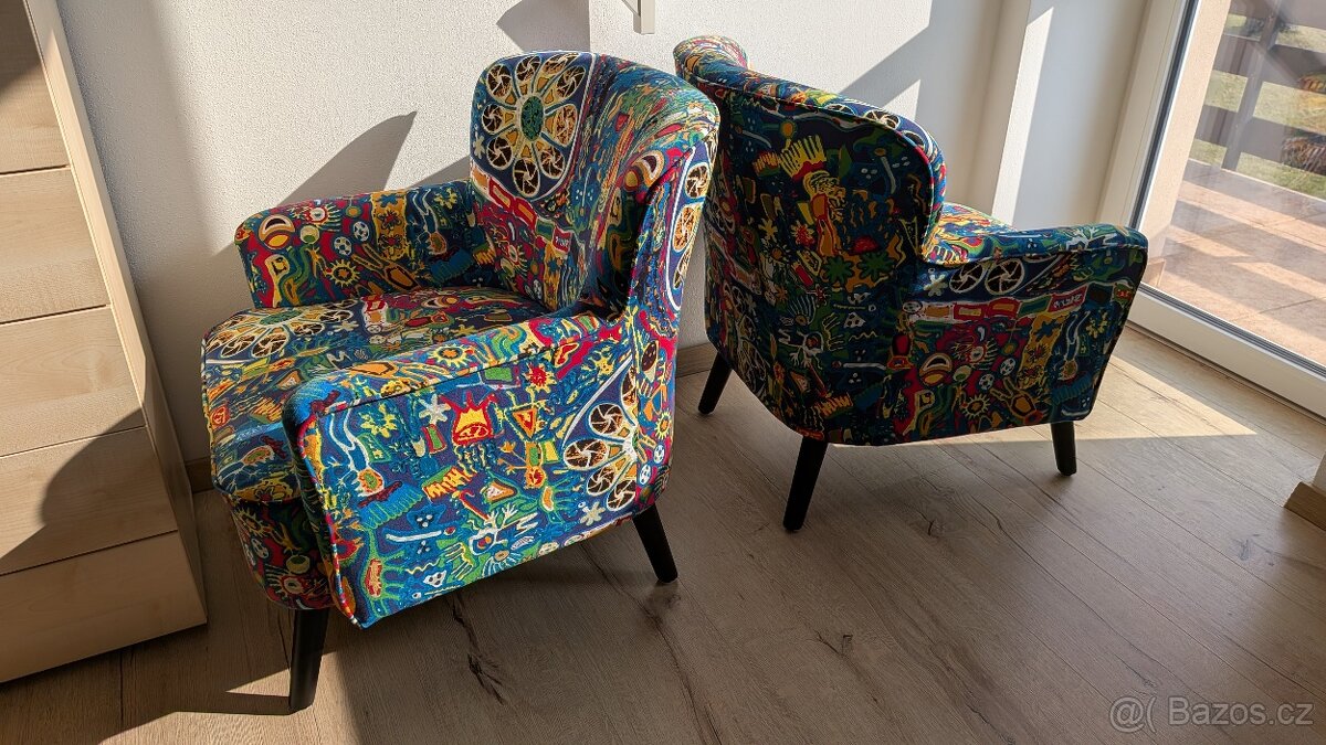 Křeslo patchwork - 7