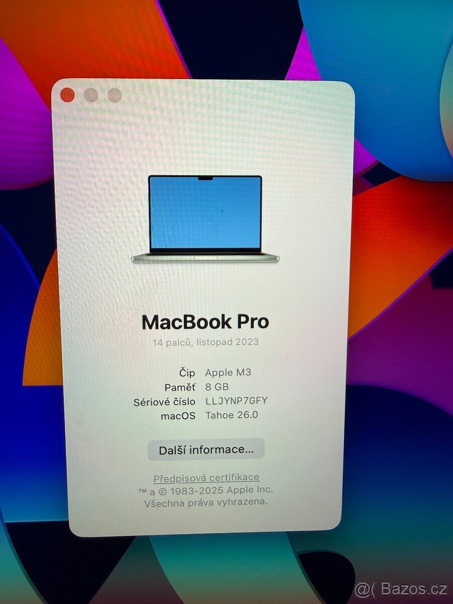 MacBook Pro 14” M3 8/512GB Silver - 7
