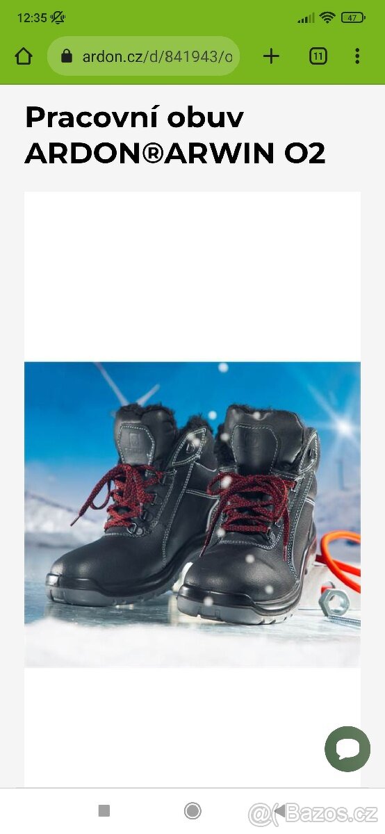 Pracovní obuv vel. 37,39,Ardon (Arwin 02) G3132 - 7