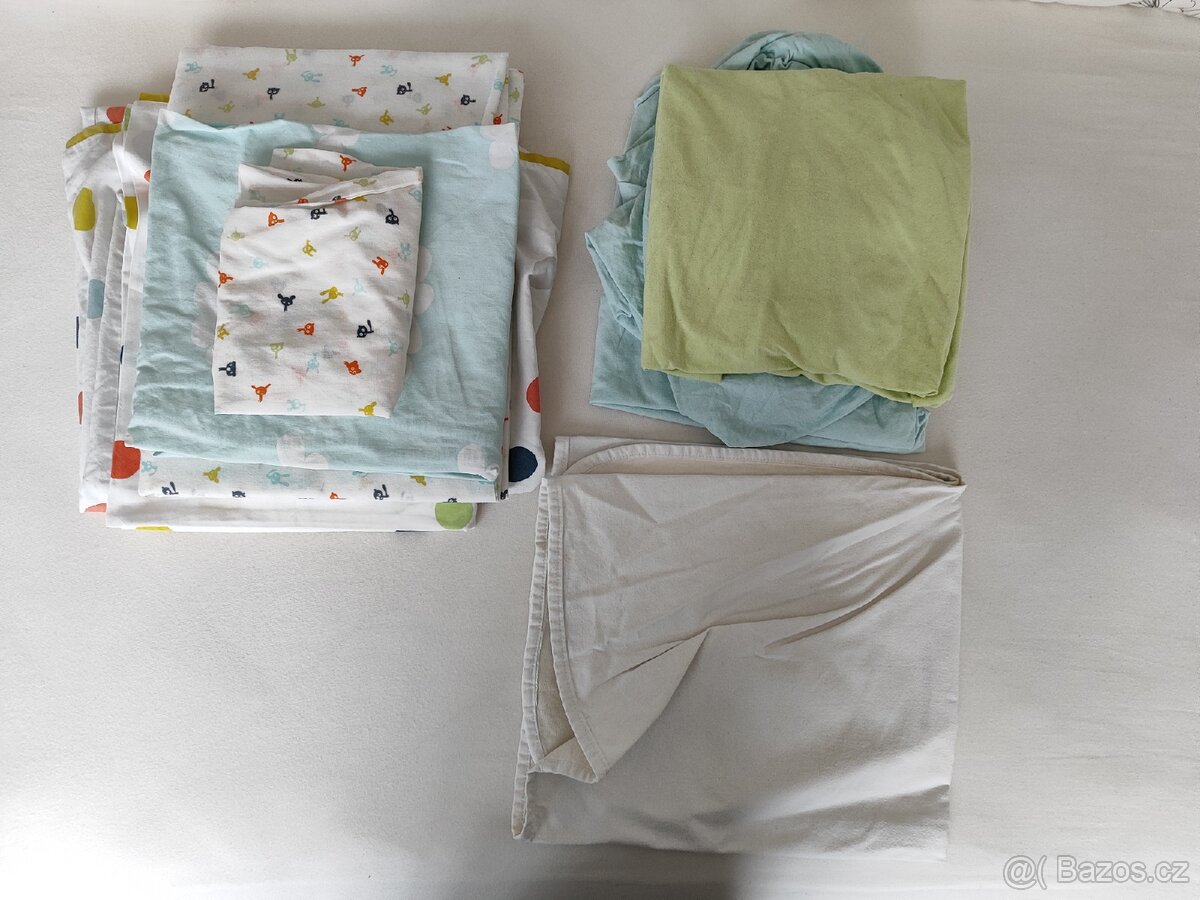 Dětská postýlka IKEA Sundvik + matrace + povlečení - 7