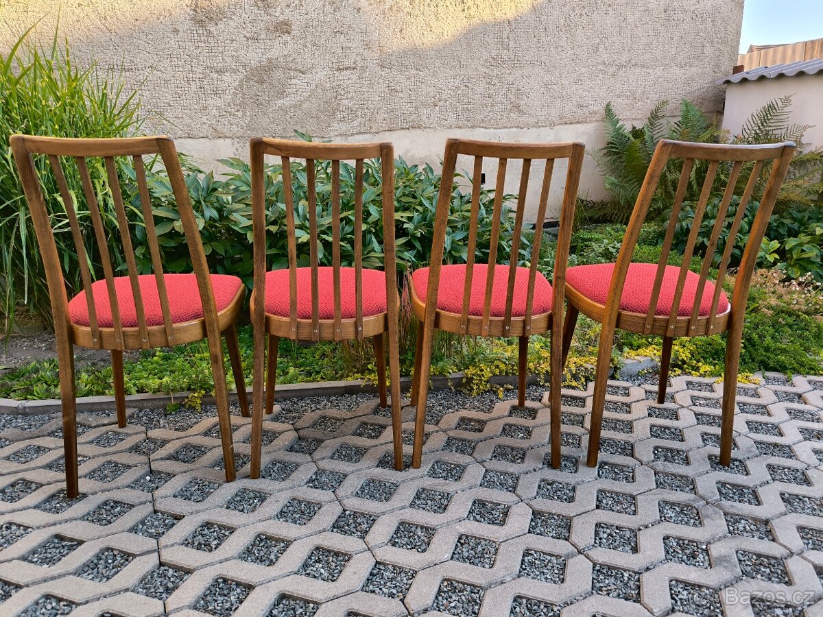 Retro jídelní židle Jitona - Brusel 60. léta - 7