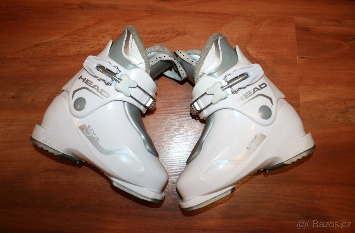 dievcenské lyže Atomic 90 cm , lyžaky Lange - 7