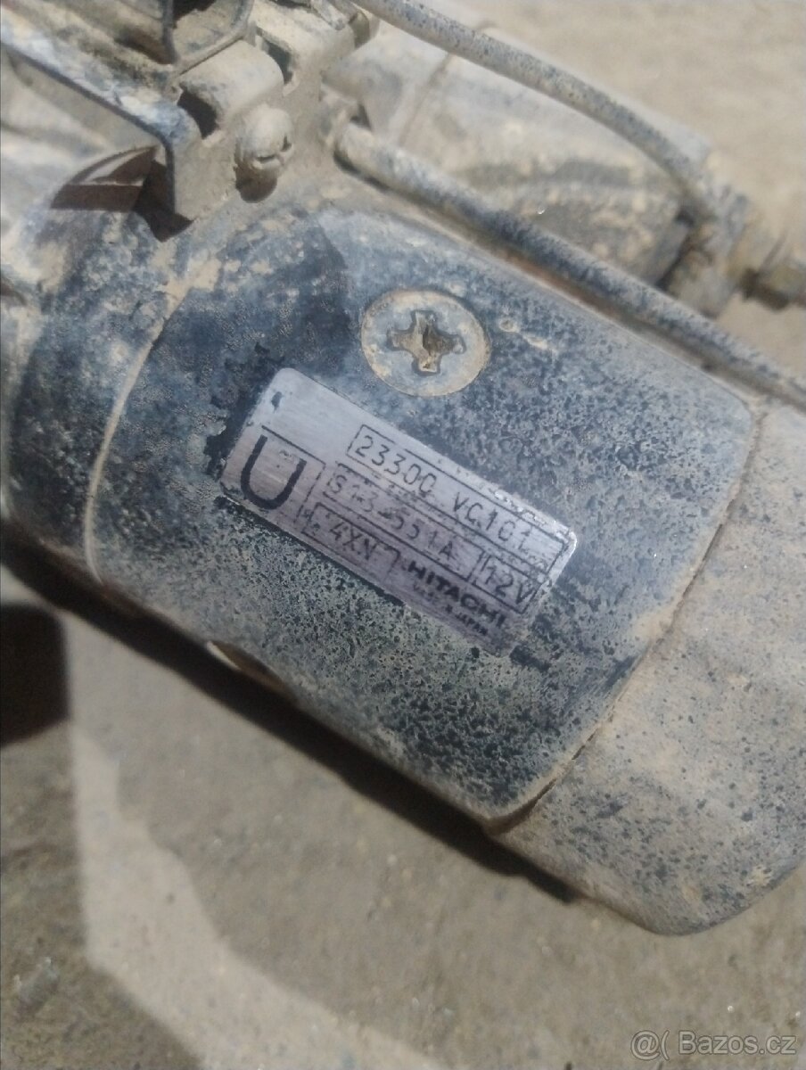 Startér Nissan Patrol ZD30 manuální převodovka - 7