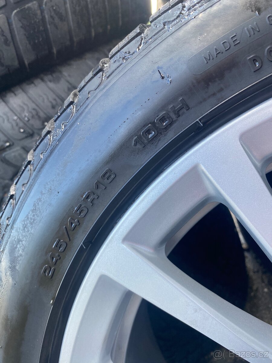 5x112 R18 8J ET30 BMW + 245/45 R18 GoodYear zimné - 7