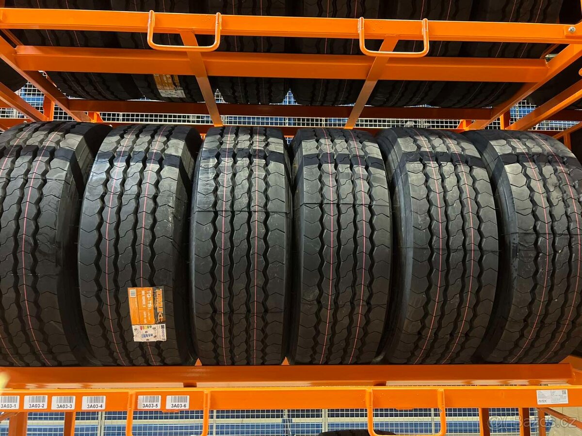 385x65 r22,5 prémiová Britska nákladní pneu - 7