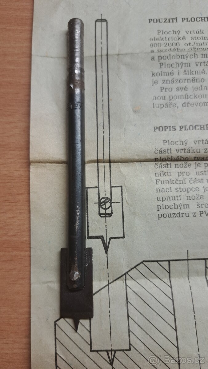 Sada plochých vrtáků Narex - 7