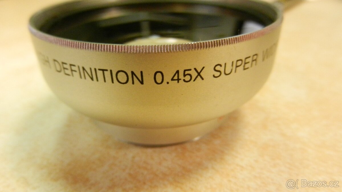 2x předsádka širokoúhlá pro videokamery - 7