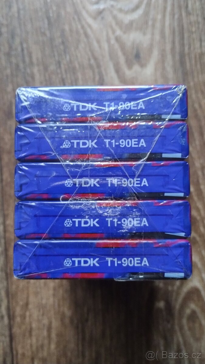 TDK audiokazety 5 kusů nové - 7