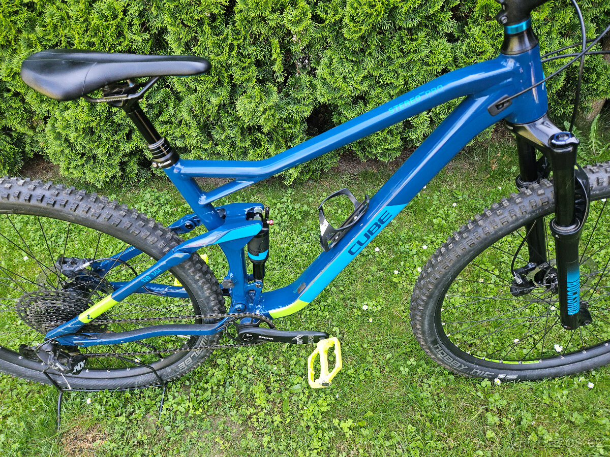 29" celoodpružené horské hliníkové kolo CUBE, rám 20"(L) - 7