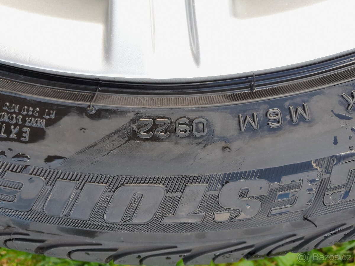 Disk originál Audi 18 palců, Bridgestone 2x nová - 7