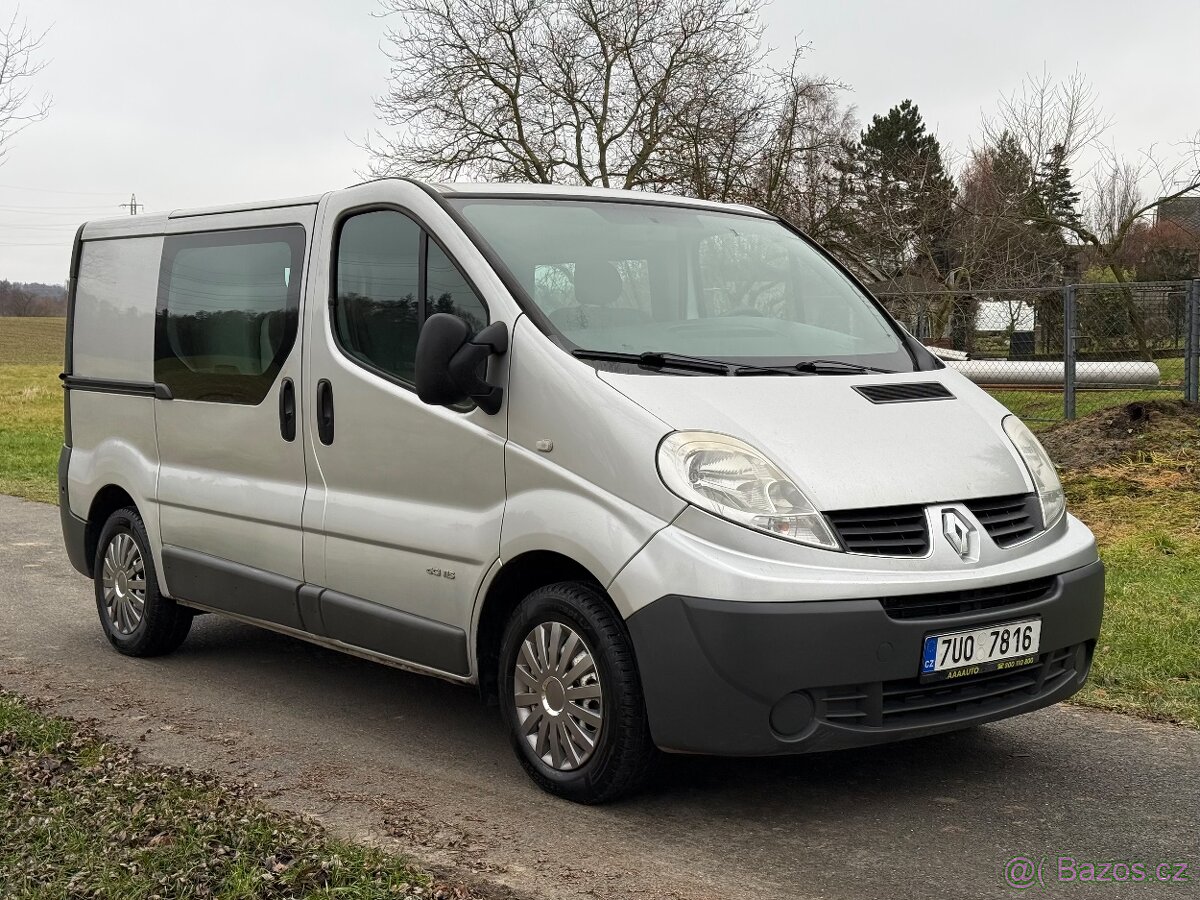 Renault Trafic 2.0 CDTi 84kw - 6 míst / tažné - 7