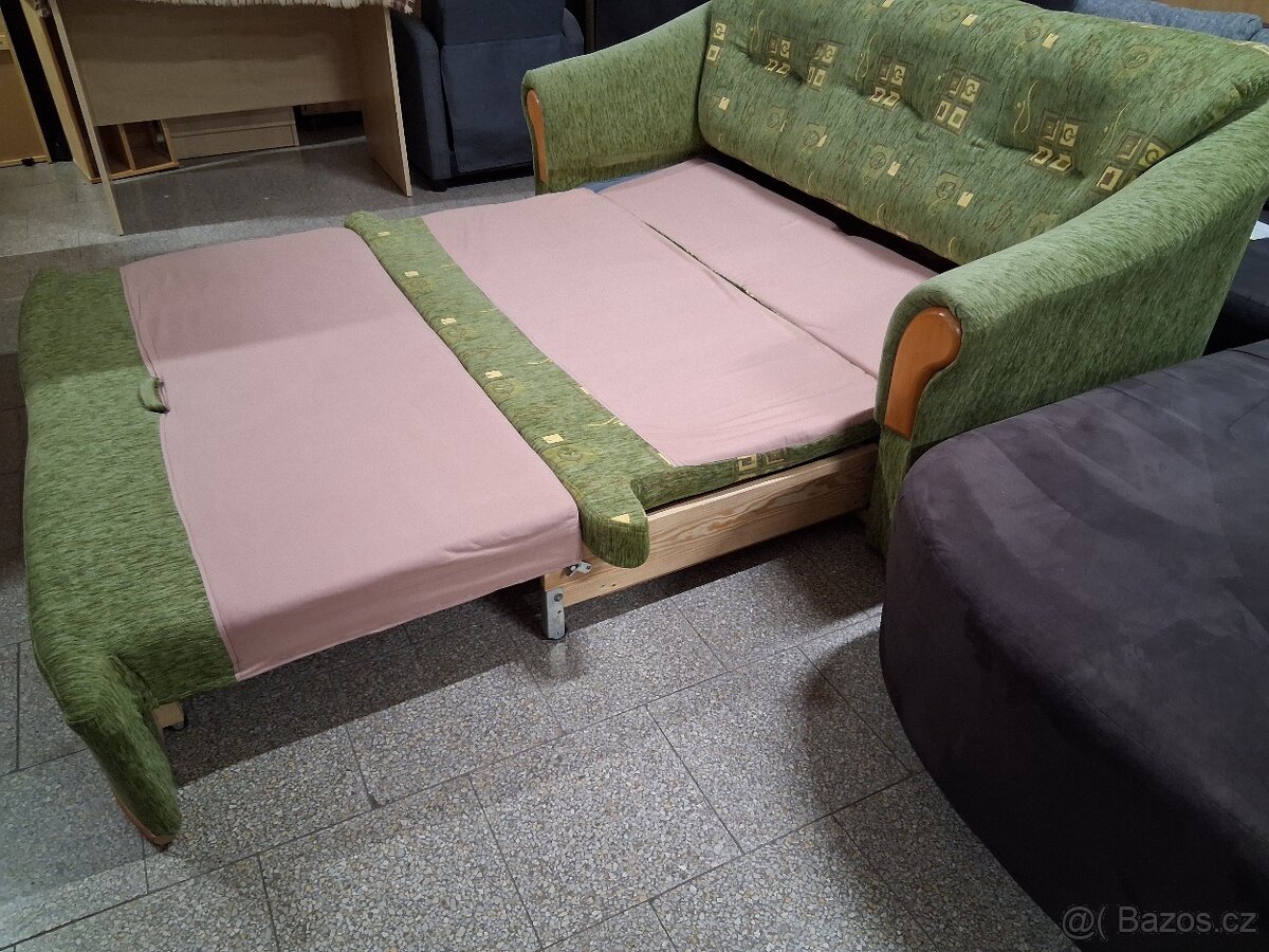 Pohovka dvojka rozkládací - 7