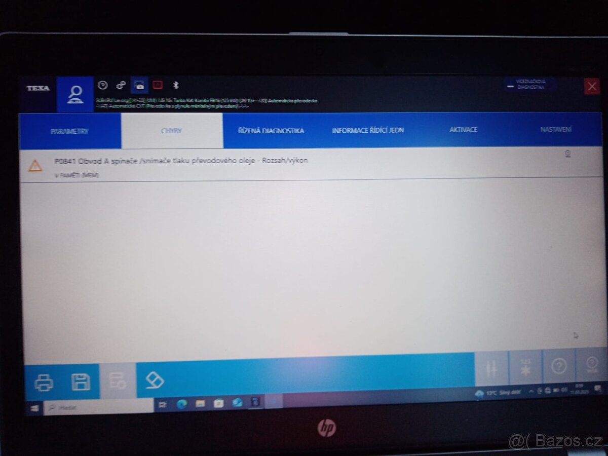 Převodová skříň CVT SUBARU LEVORG TR580R58BA - 7