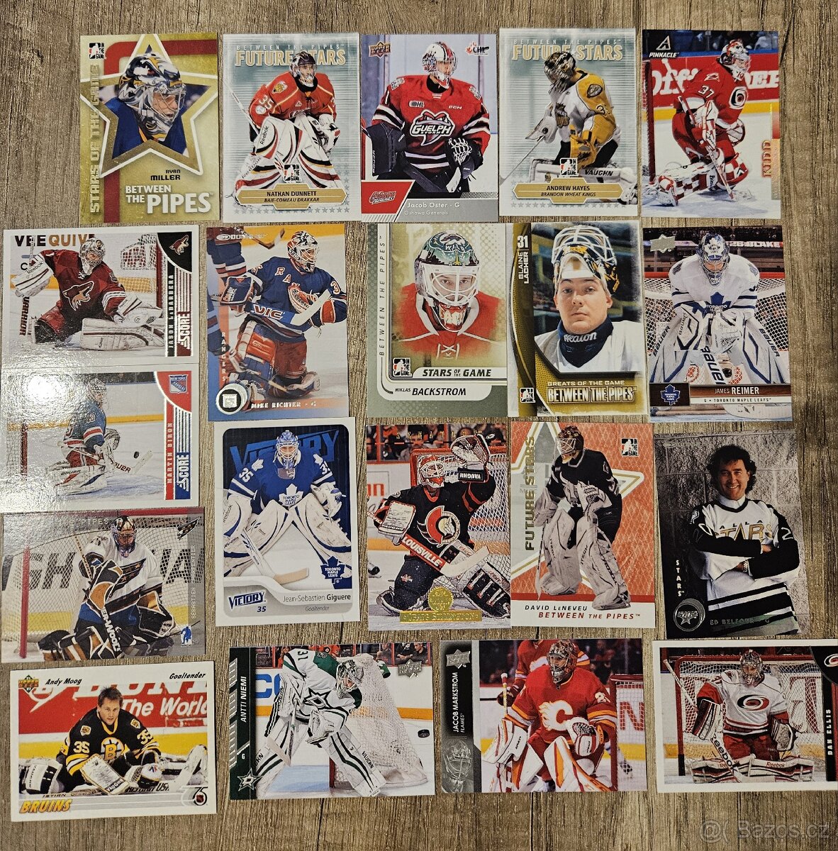 Hokejové karty, brankáři 100ks - 7