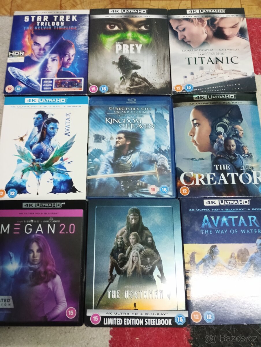 Blue Ray Filmy,2x 4K Film - 7