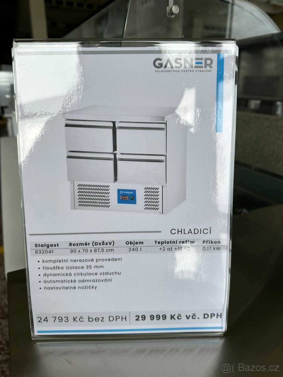 Nerezový chladicí stůl - 7