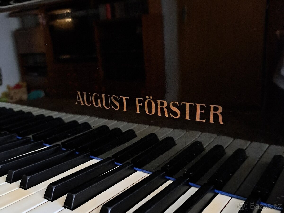 Klavír - křídlo August Förster - 7