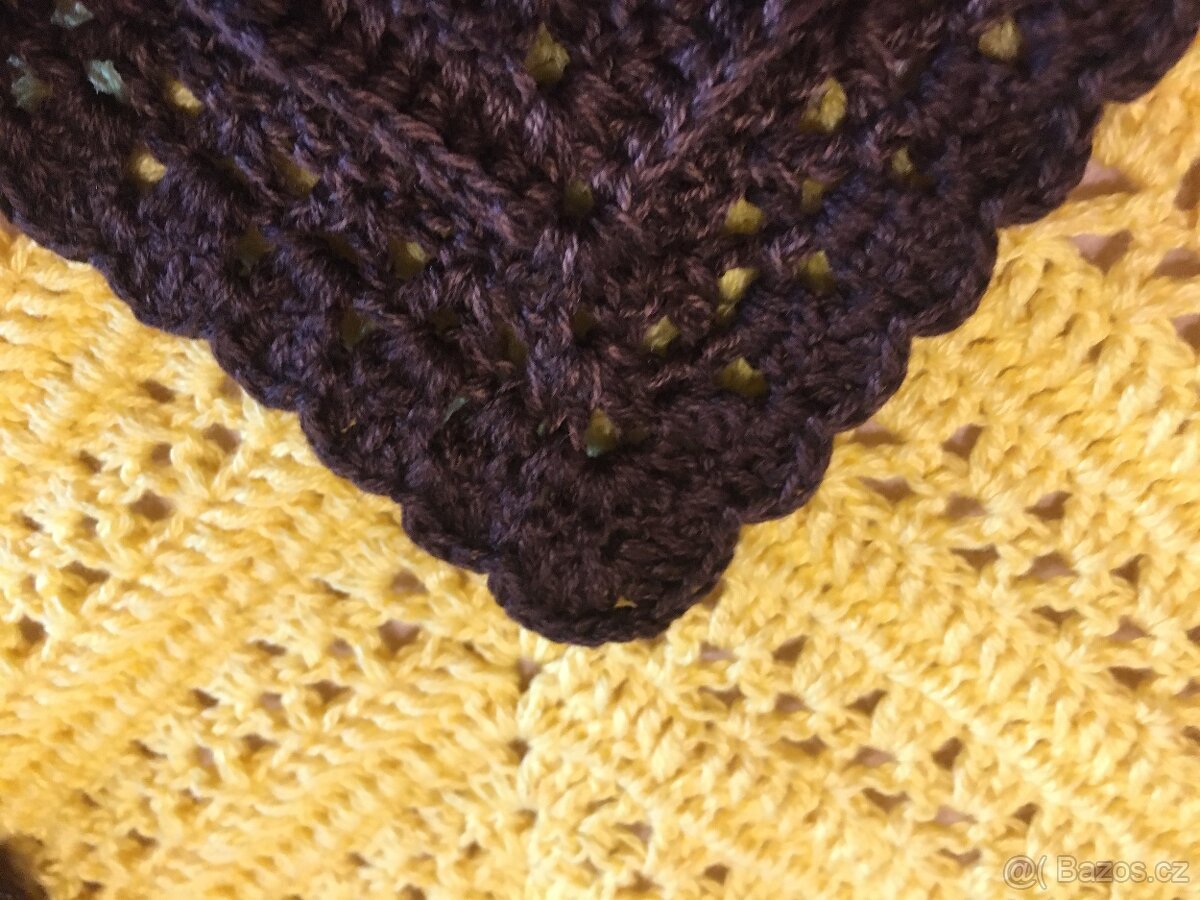 ručně háčkovaný šátek - 7