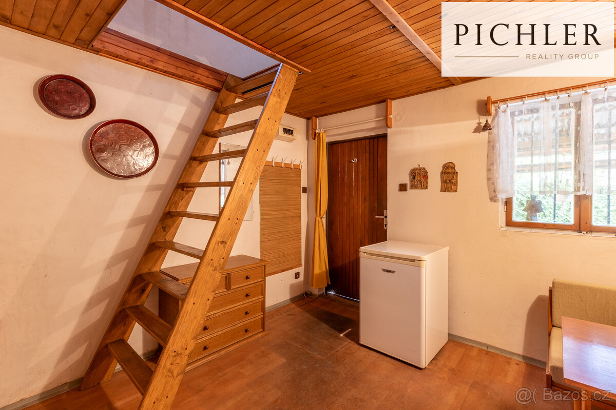 Prodej zahrady 368 m2 s patrovou zděnou chatou, Malé Březno - 7