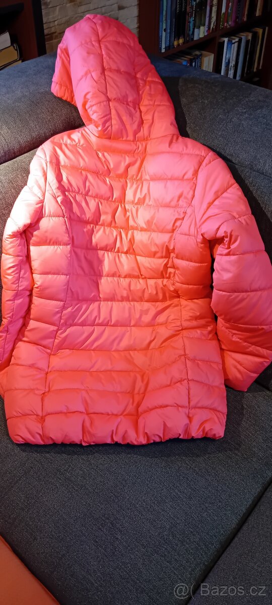 Zánovní divčí/dámská zimní prošívaná bunda SAM vel.164 - 7