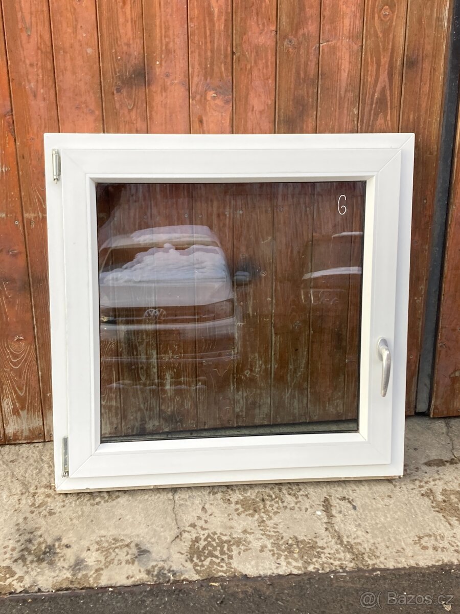 Plastová okna bílá, bílá různé rozměry, perfektní stav - 7