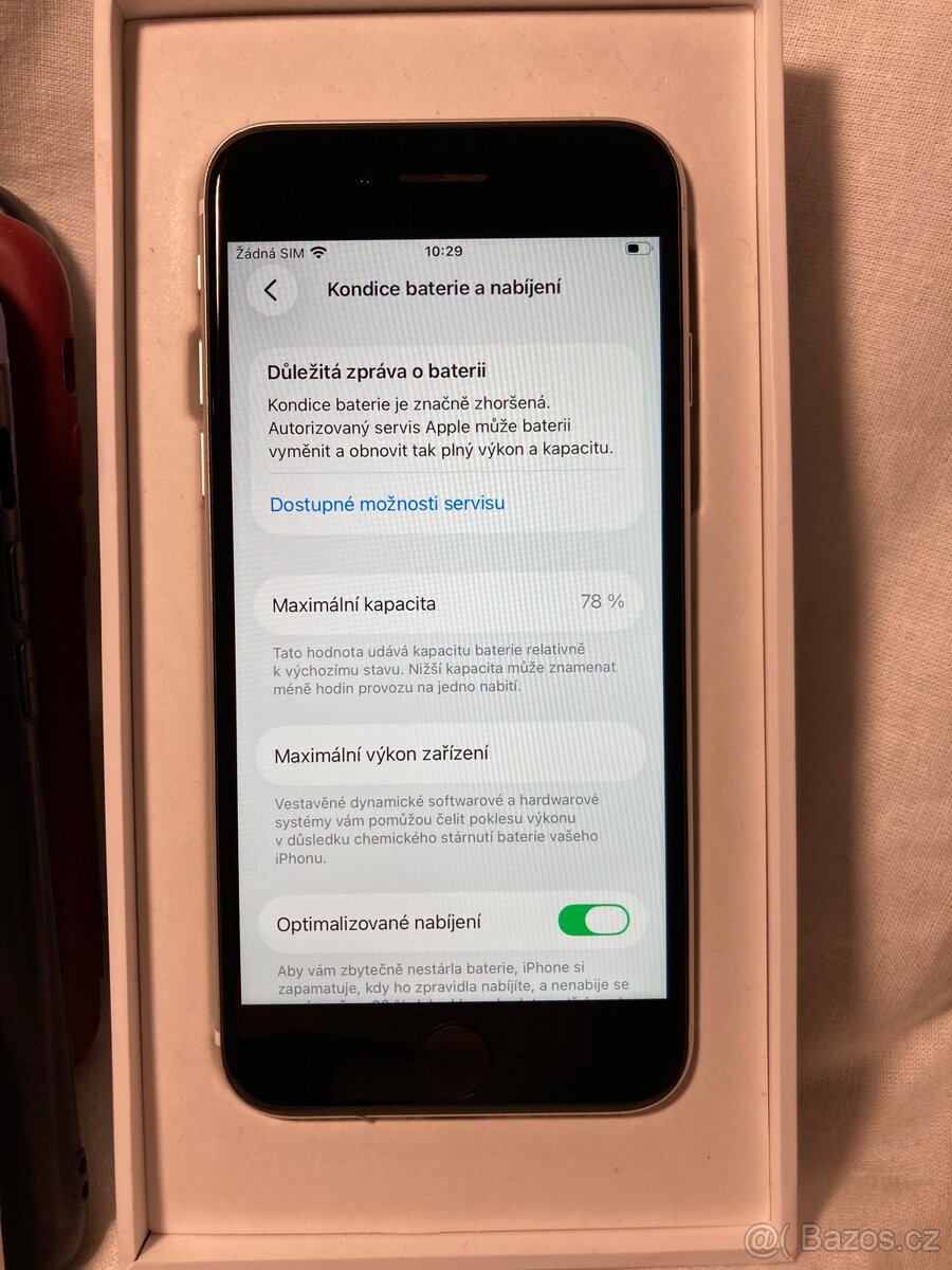 ✅iPhone SE 2020, 128GB, bílý✅ - 7