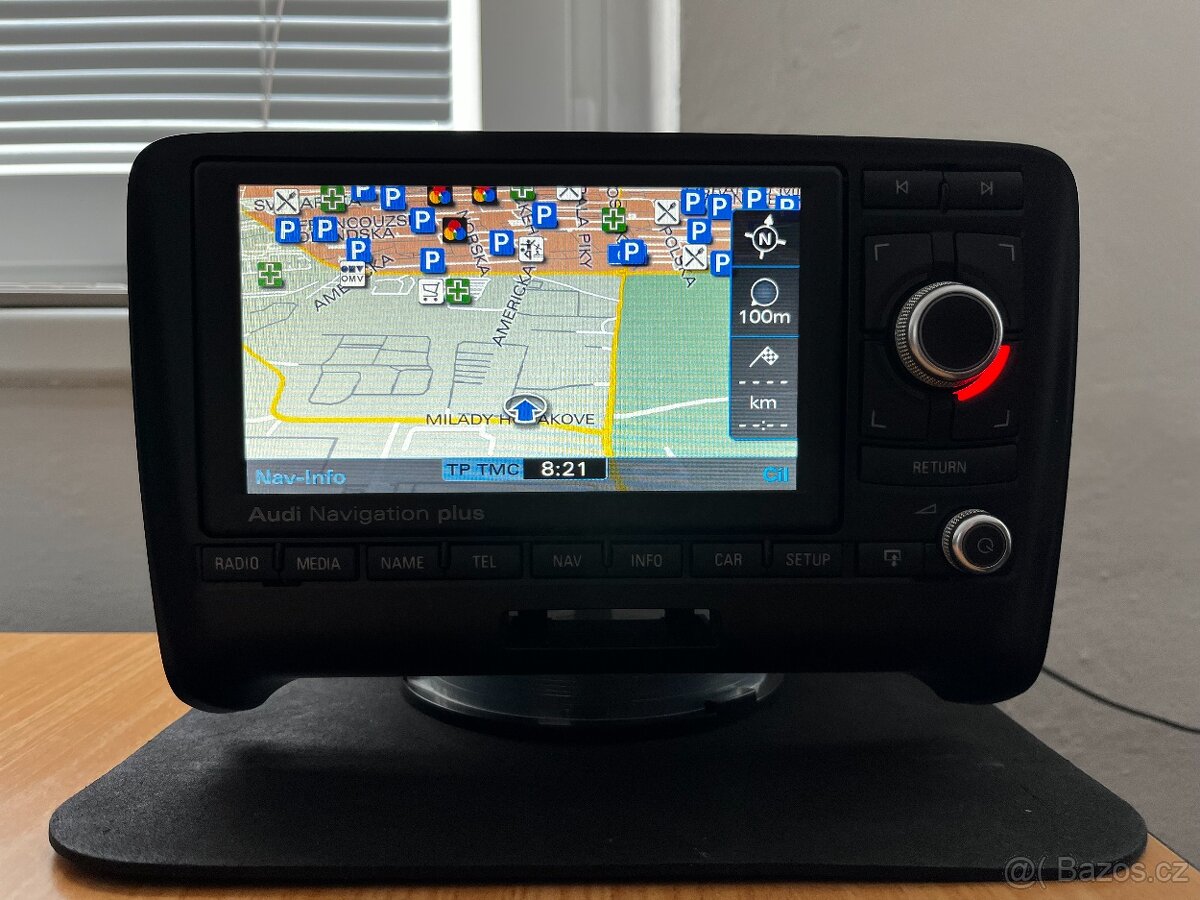 Audi Navigation Plus - RNS-E - TT 8J (RNSE) - LED verze - 7