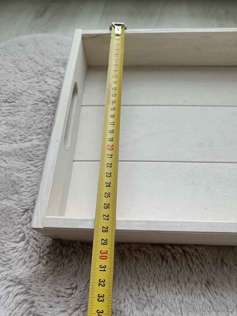 Dřevěný podnos - nový s visačkou - 7