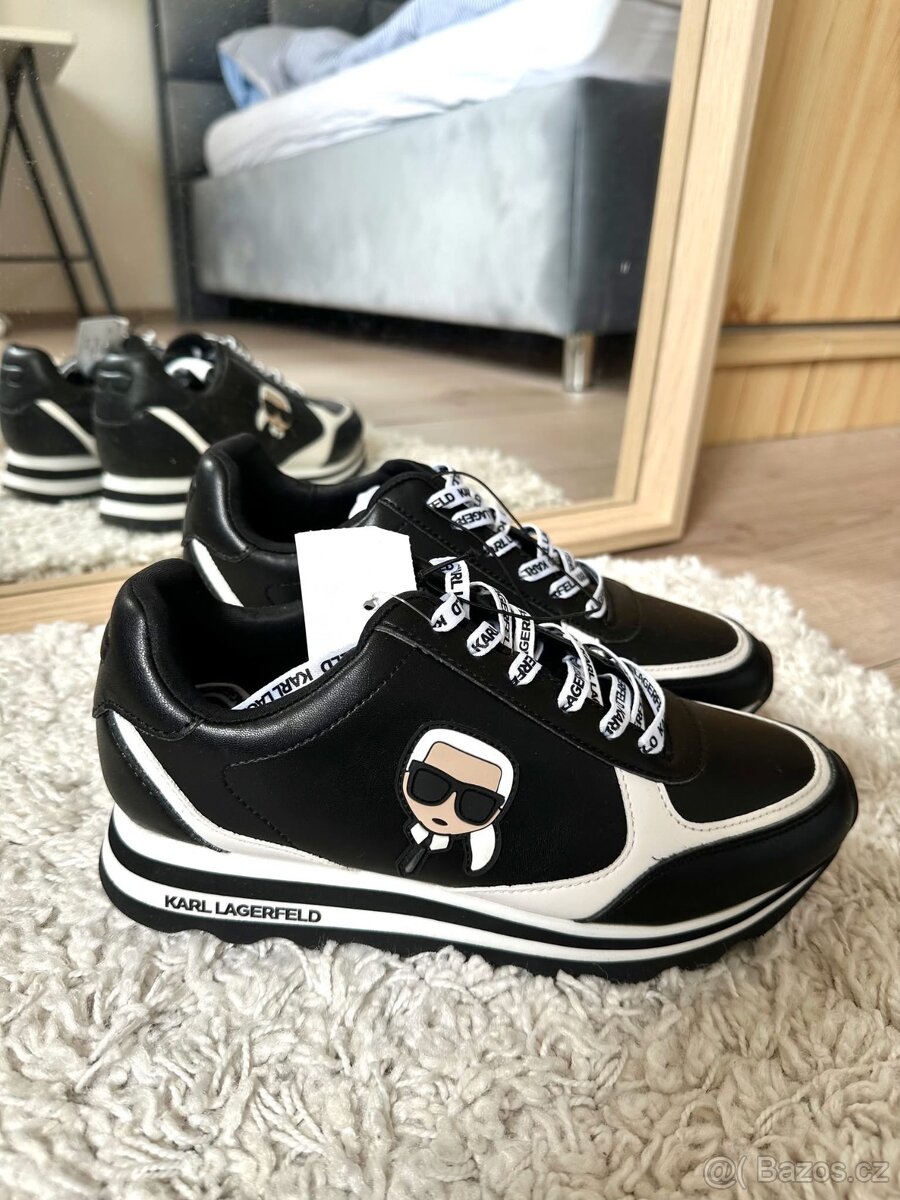 ČERNÉ TENISKY KARL LAGERFELD - 7