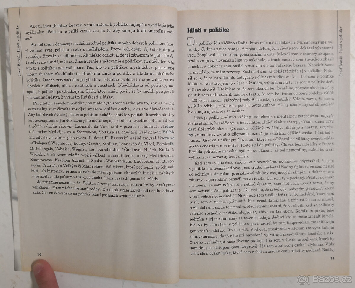 Idioti v politike - Jozef Banáš - 7