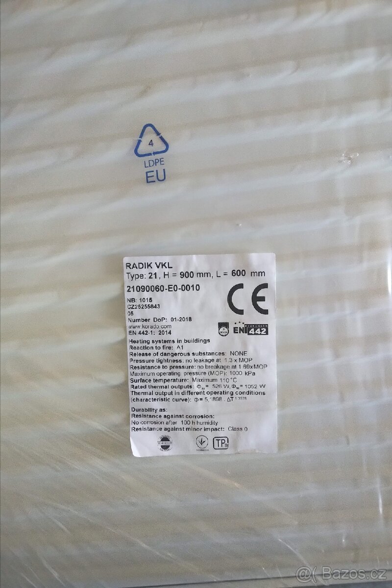 Korado radiatory NOVE - 7