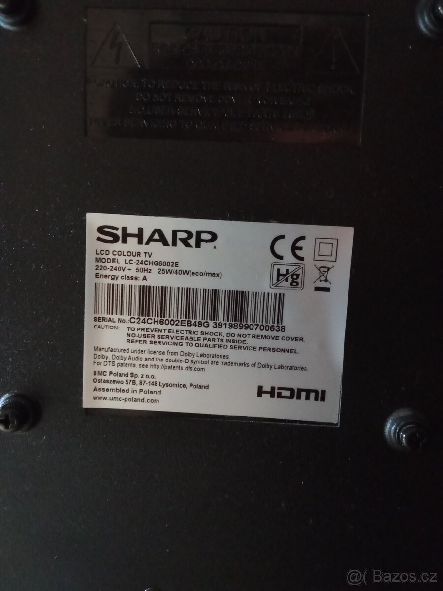 Televize Sharp lc-24chg6002e - 7
