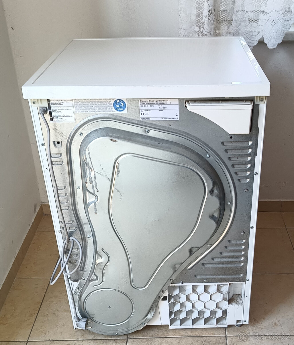 KONDENZAČNÍ SUŠIČKA PRÁDLA SIEMENS - 7KG - A++ - 7